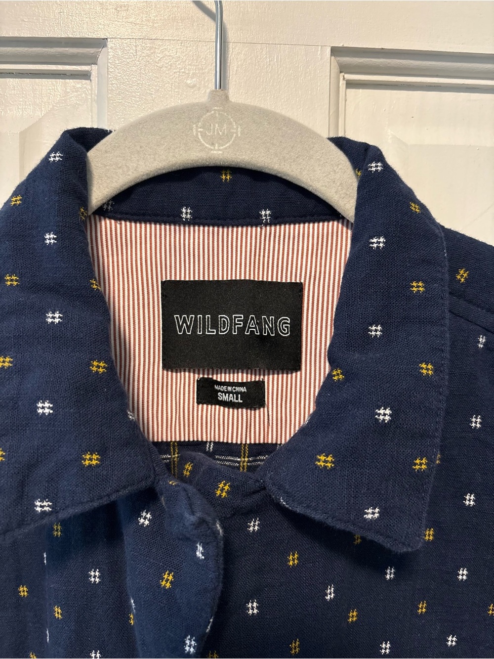 Wildfang Essential sleeveless coverall navy cotton jumpsuit romper women s small - Picture 4 of 7
